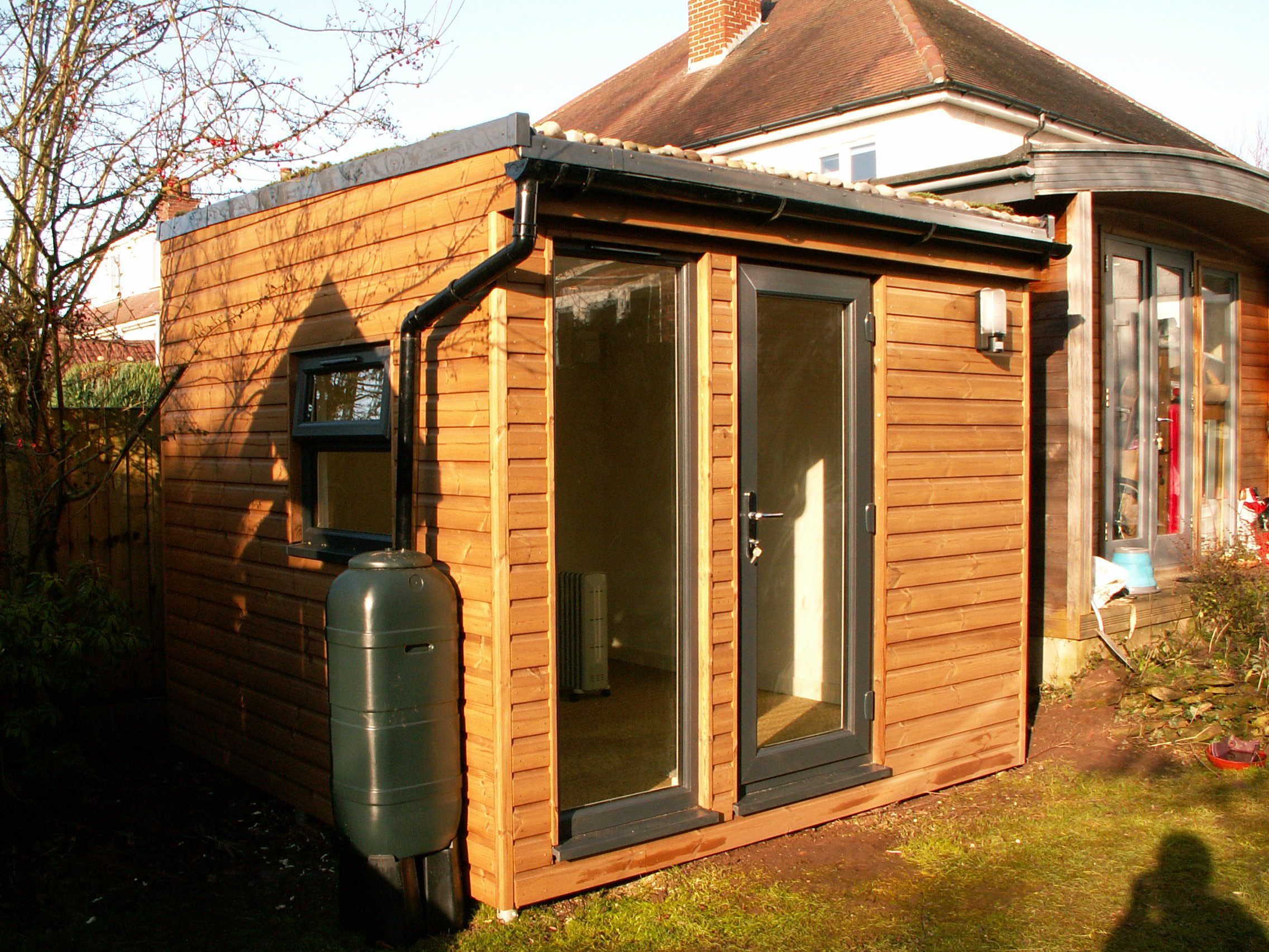 Home office in the garden